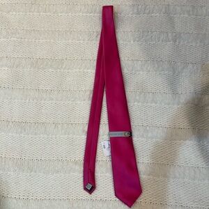 Geoffrey Bean neck tie fuchsia pink men’s one size fits all